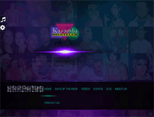 Tablet Screenshot of karambanightclub.com